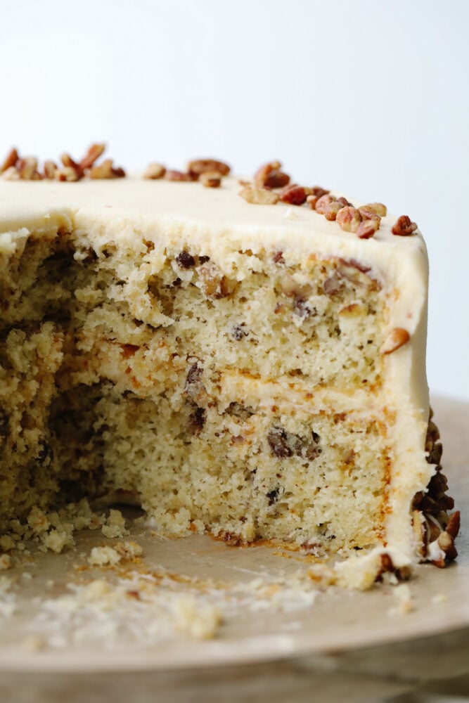 Old Fashioned Butter Pecan Cake Recipe - 9