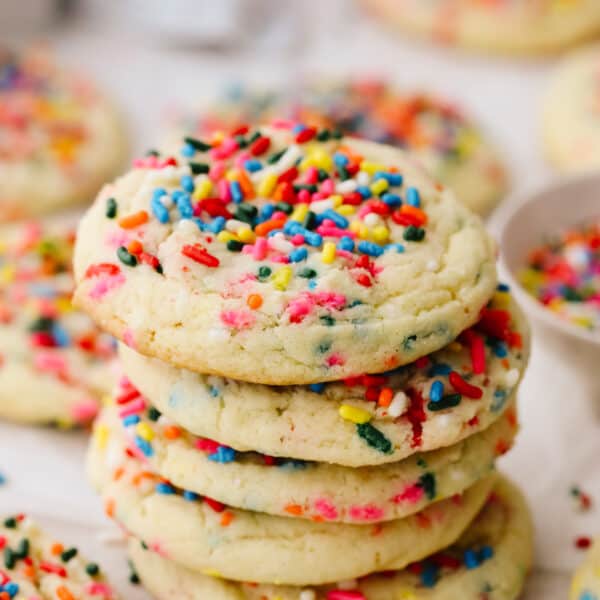 Rainbow Sprinkle Cookies Recipe | The Recipe Critic