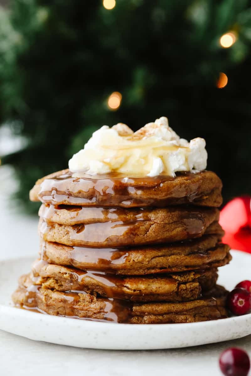 Soft and Fluffy Gingerbread Pancakes | The Recipe Critic