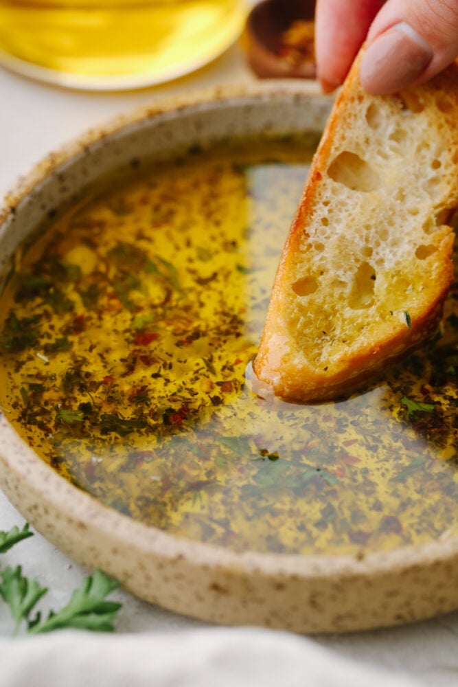 Olive Oil Bread Dip Recipe - 2