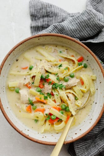 Easy Leftover Turkey Noodle Soup | The Recipe Critic