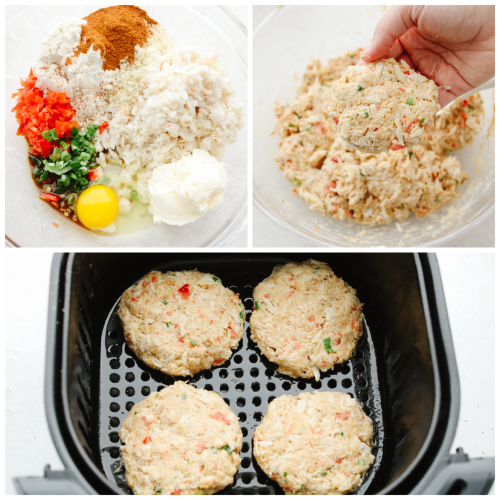 Super Easy Air Fryer Crab Cakes - 52