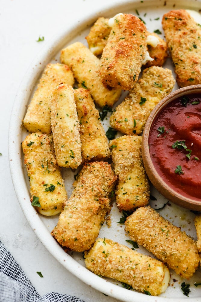 Air Fryer Mozzarella Sticks Recipe