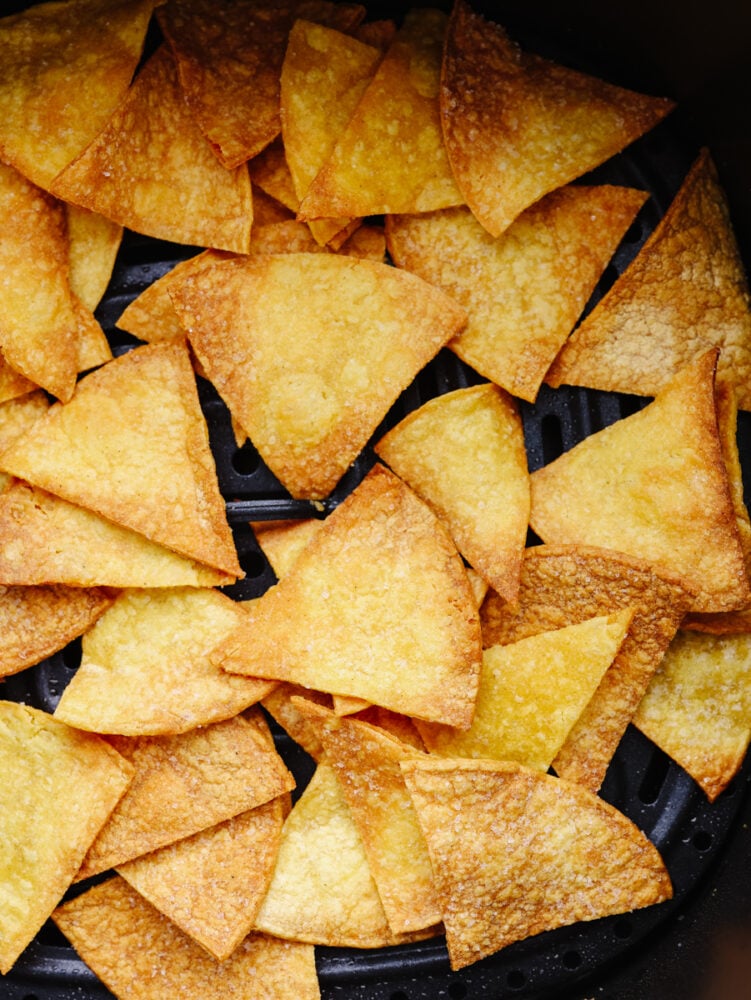 Air Fryer Homemade Doritos Chips - Fork To Spoon