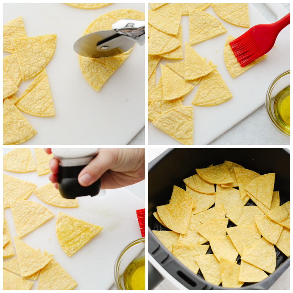 Homemade Tortilla Chips (OVEN & AIR FRYER)