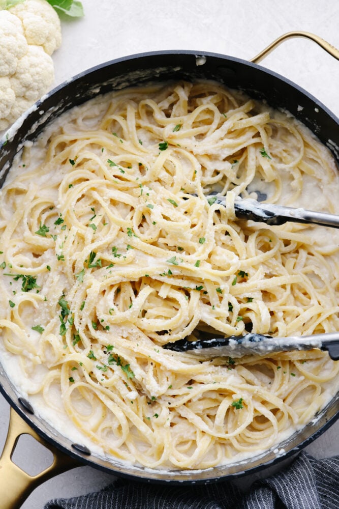 Homemade Cauliflower Alfredo Sauce Recipe - 11