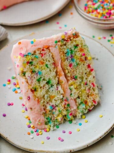 How to Make Homemade Funfetti Cake Recipe | The Recipe Critic