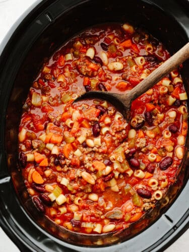 Slow Cooker Pasta e Fagioli Soup Recipe | The Recipe Critic