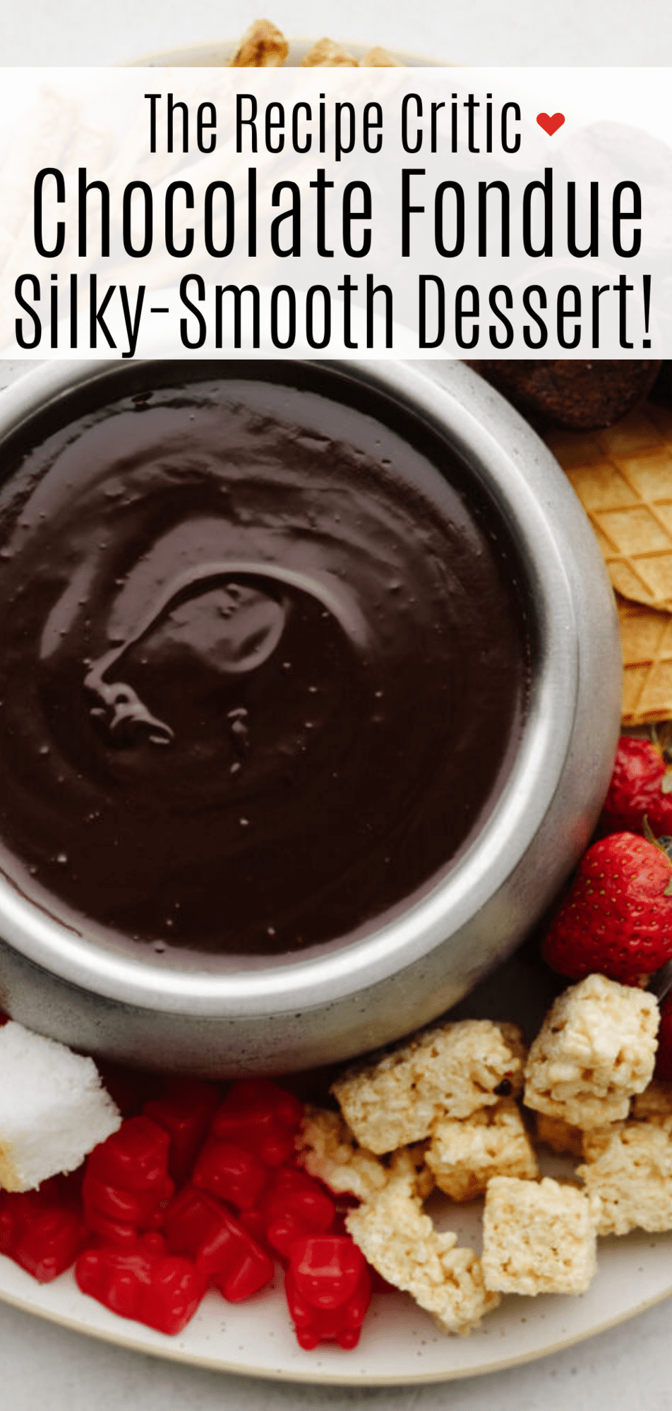 Classic Chocolate Fondue Recipe