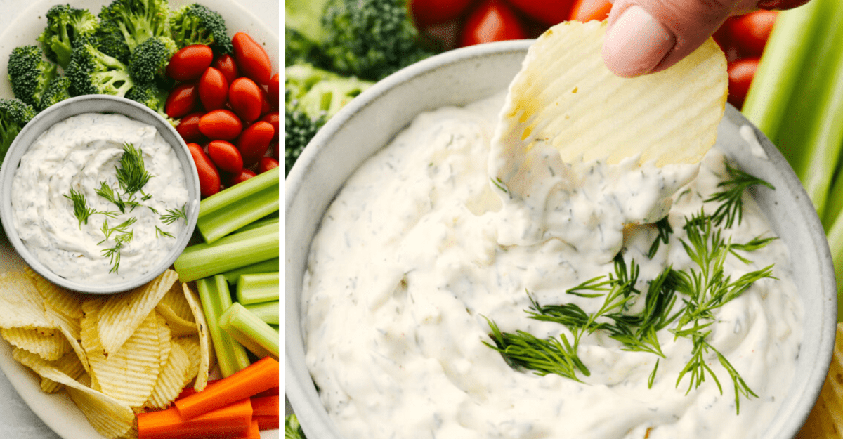 Super Easy Dill Dip Recipe The Recipe Critic