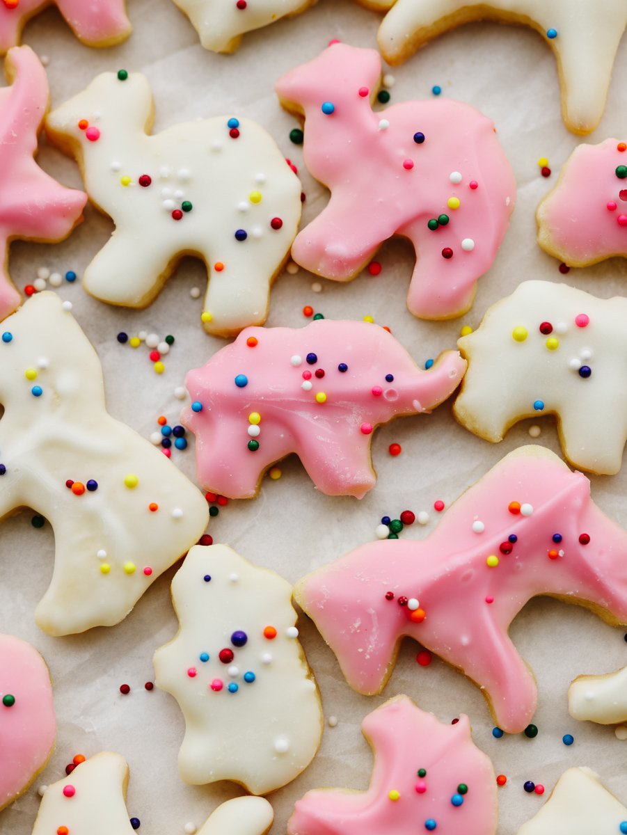 Frosted Animal Cookies Recipe