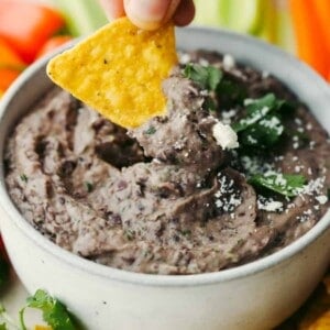 Easy 5 Minute Black Bean Dip Recipe - 39