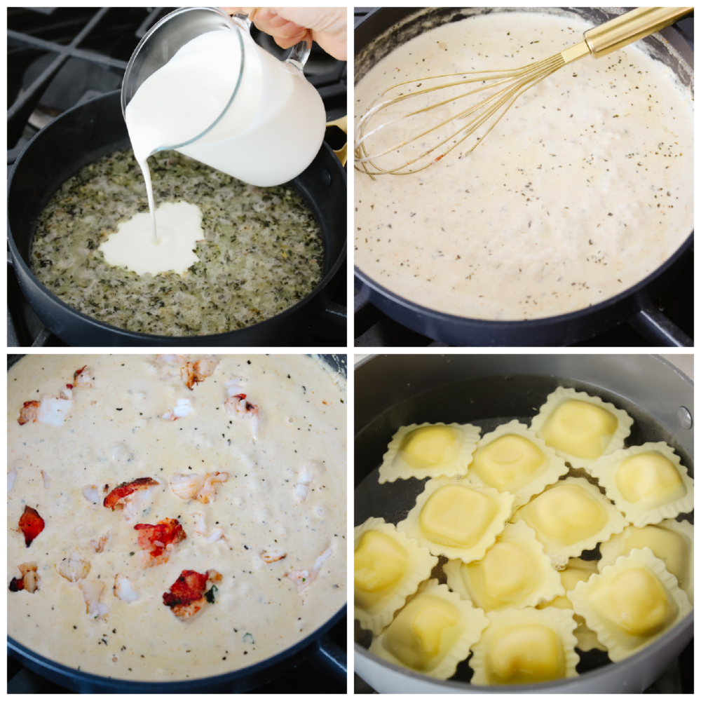 Garlic Lobster Cream Sauce for Ravioli Recipe - 65