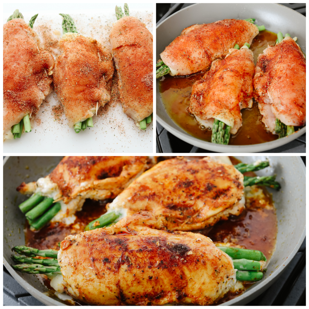 Cheesy Asparagus Stuffed Chicken Recipe - 70