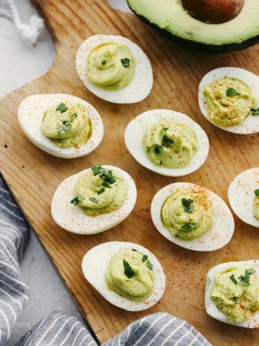 Deviled Eggs With Avocado Recipe | The Recipe Critic