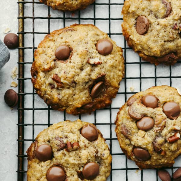 Chocolate Chip Banana Oatmeal Cookies Recipe | The Recipe Critic