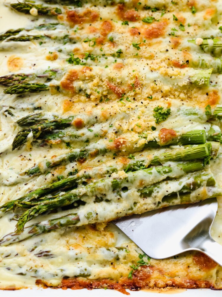 Cheesy Baked Asparagus Recipe - 41