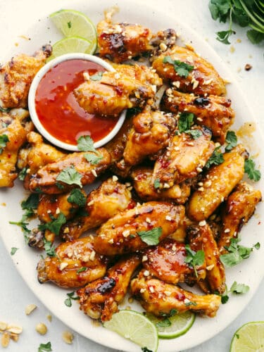 Thai Glazed Chicken Wings | The Recipe Critic