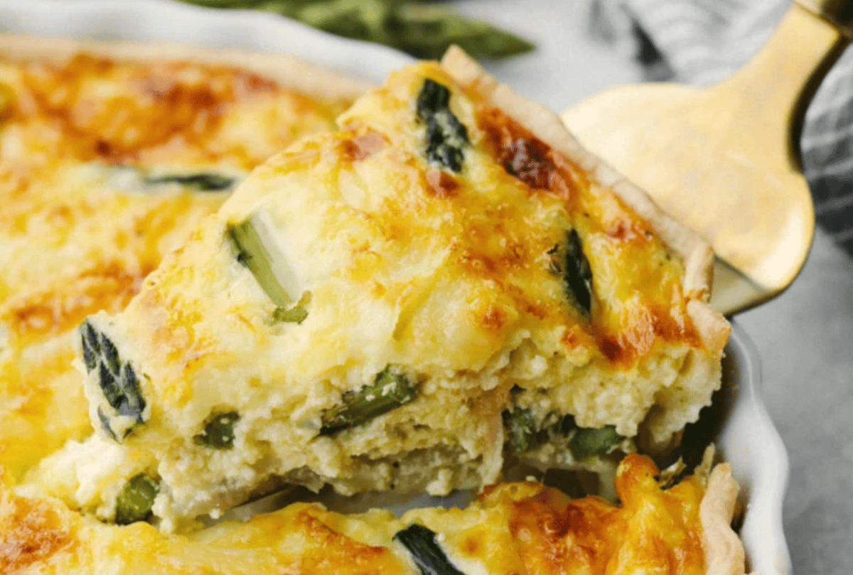 Asparagus Quiche