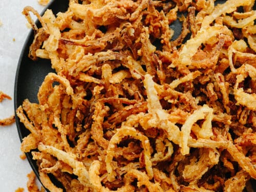 French Fried Onions (Super Crispy) - Cooked by Julie
