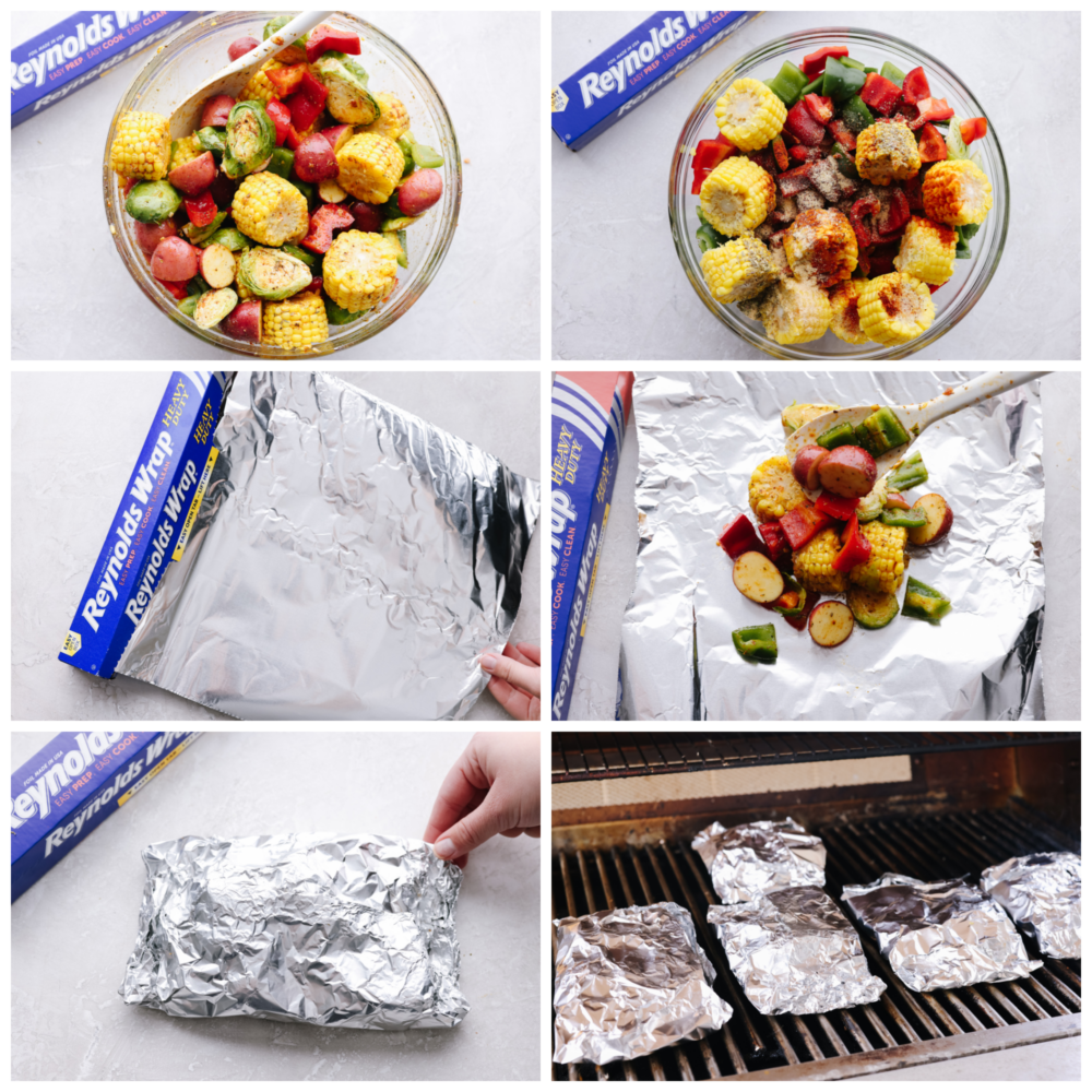 Grilled Vegetables in Foil - Kristine's Kitchen