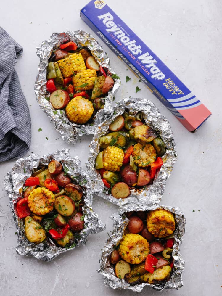 15 Best Foil Pack Recipes - Easy Dinners Made in a Foil Packet