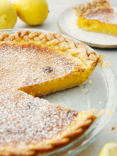 Easy Lemon Chess Pie Recipe The Recipe Critic 7064