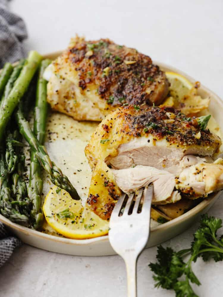 Baked Brown Butter Lemon Pepper Chicken - Recipe Co…