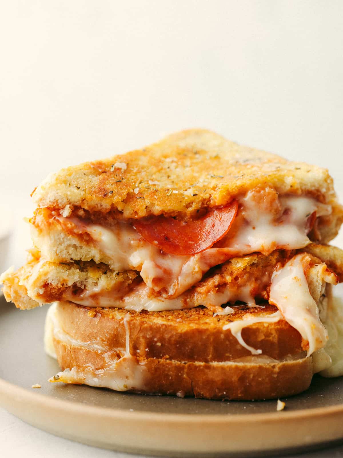 Easy Pizza Grilled Cheese Recipe