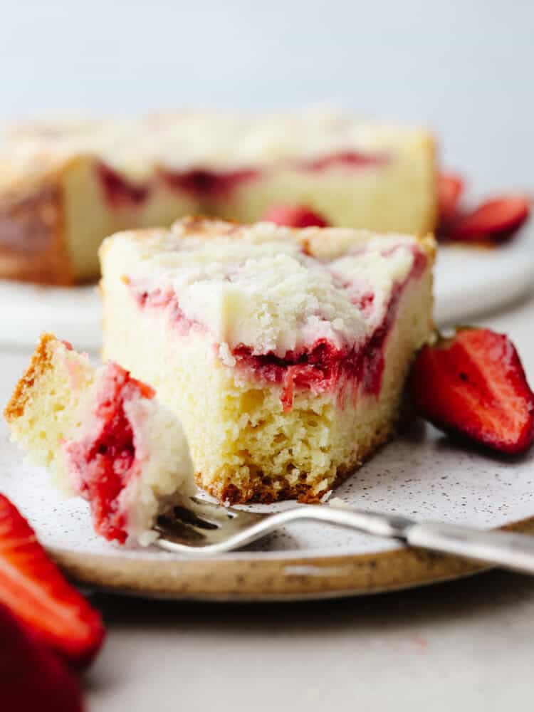 Strawberry Cream Cheese Coffee Cake - 45