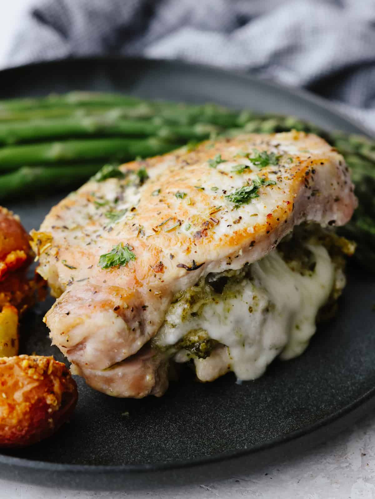 stuffed pork chop recipe