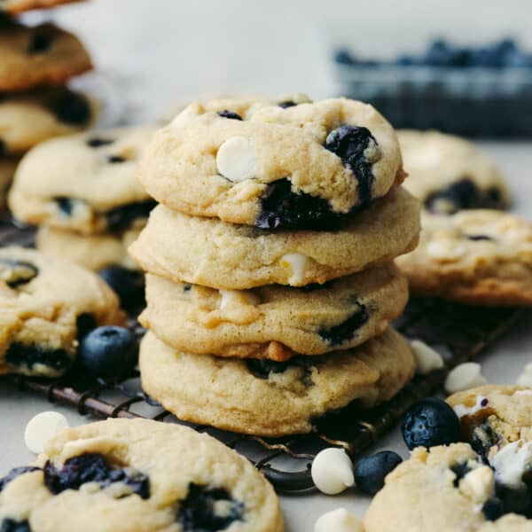 Blueberry White Chocolate Cookies | The Recipe Critic