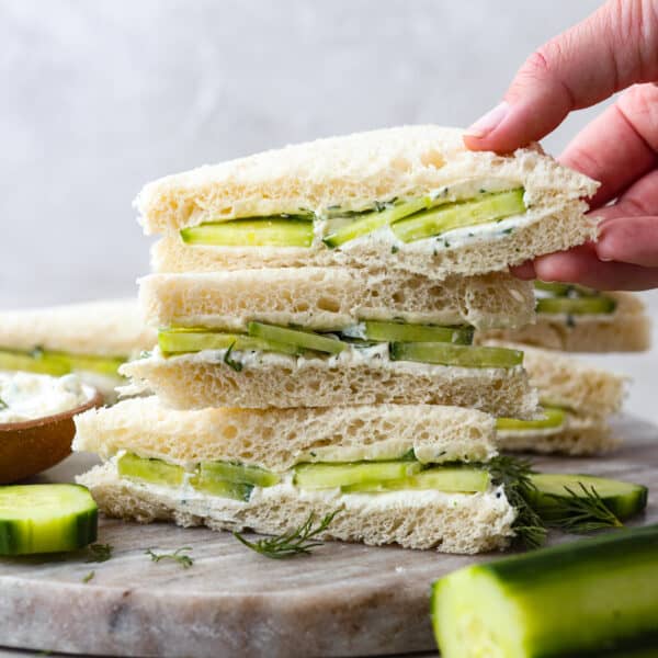 Cucumber Sandwich With Creamy Dill Spread | The Recipe Critic