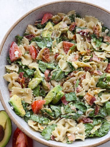 BLT Avocado Pasta Salad | The Recipe Critic