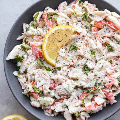 Creamy Crab Salad Recipe | The Recipe Critic