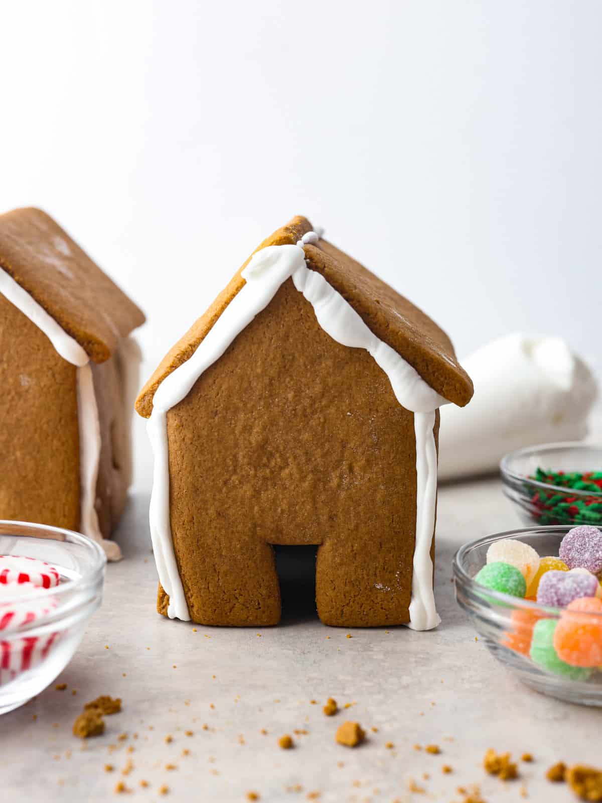 Food Made Fresh Gingerbread house a perfect holiday centerpiece