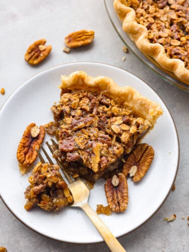 Oatmeal Pecan Pie 