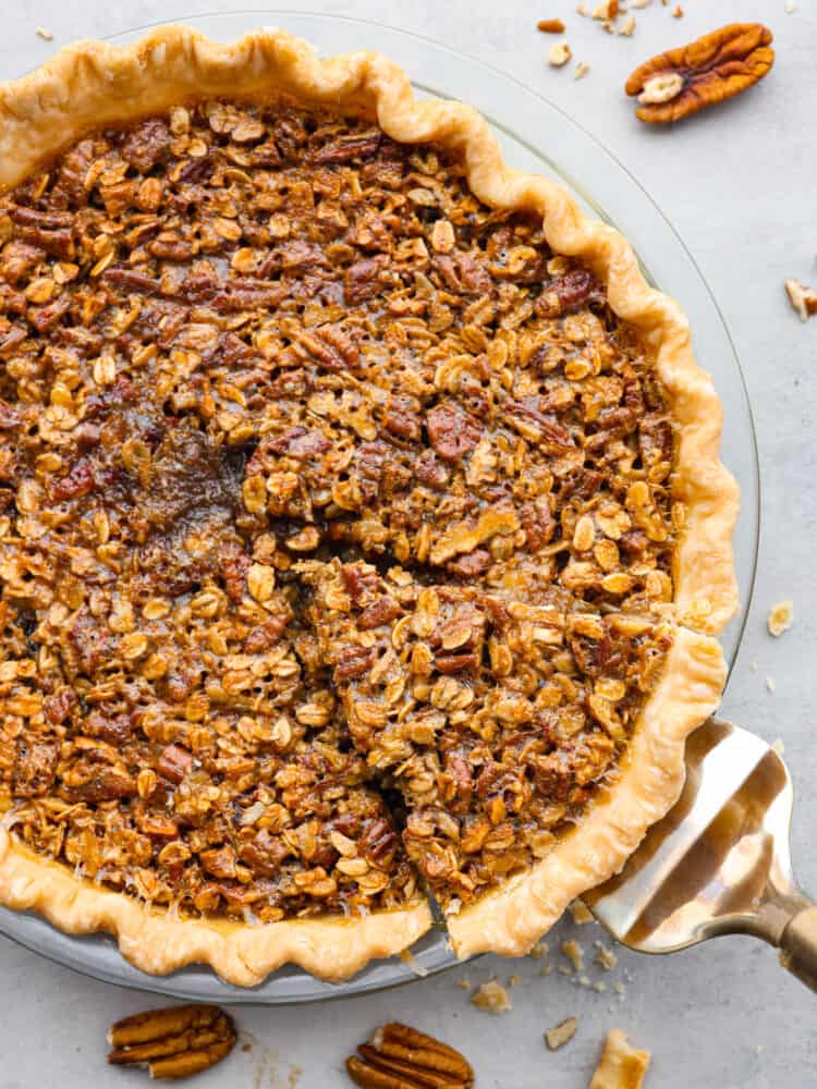 Oatmeal Pecan Pie | The Recipe Critic