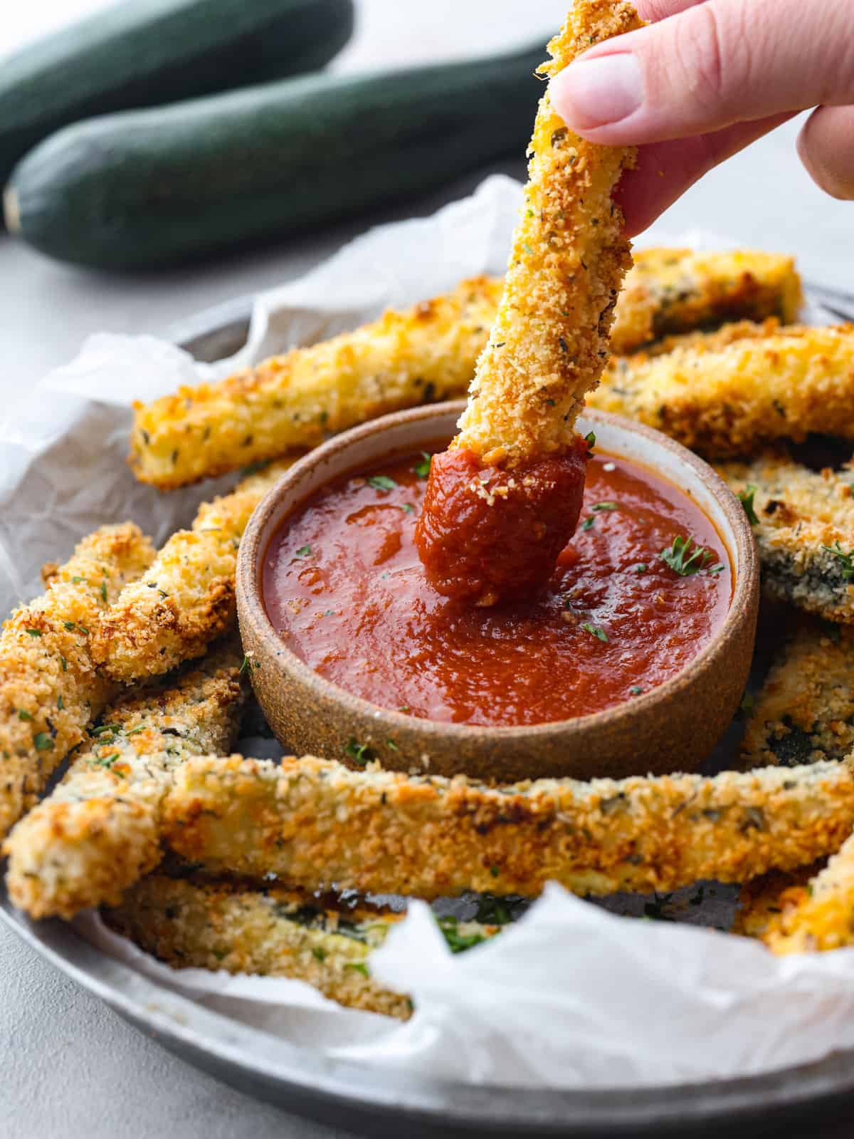 how to make zucchini shoestring and ribbon fries