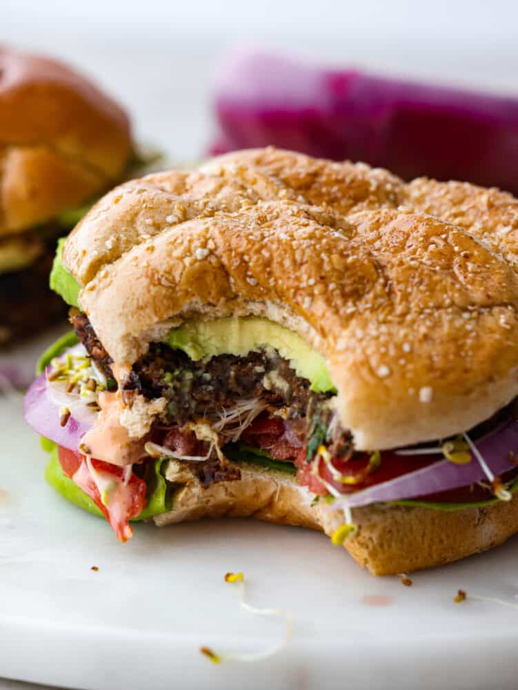 Meatless Black Bean Burger Recipe - 57