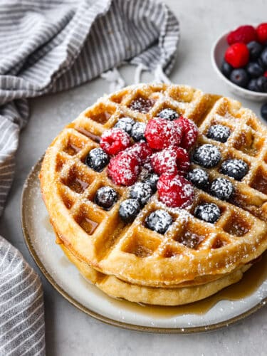 20-Minute Buttermilk Waffles | The Recipe Critic