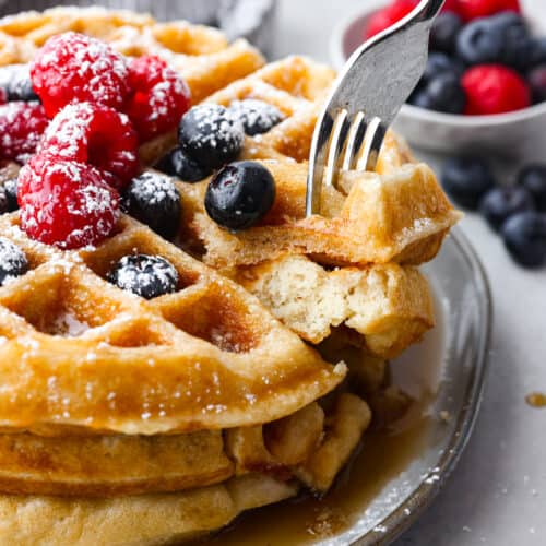 20-Minute Buttermilk Waffles | The Recipe Critic