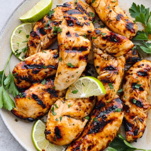 Honey Lime Grilled Chicken Tenders | The Recipe Critic