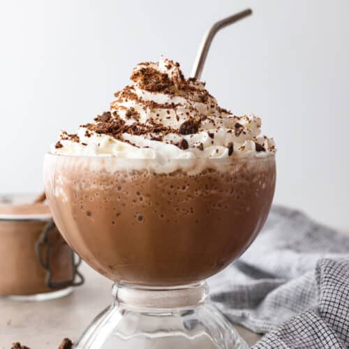 Quick and Easy Frozen Hot Chocolate | The Recipe Critic