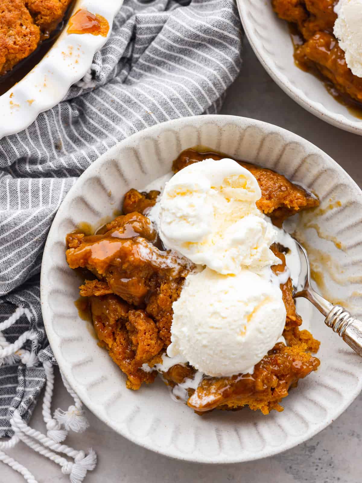 Pumpkin Pudding Cake