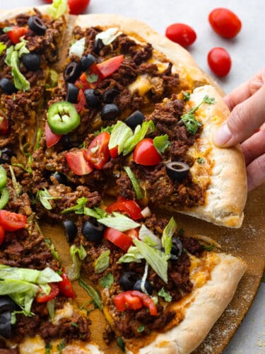 Easy Taco Pizza Recipe | The Recipe Critic