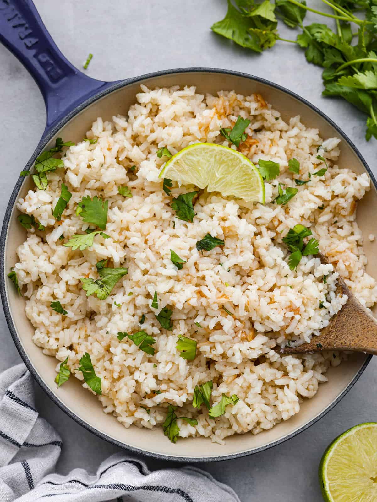 Instant Pot Cafe Rio Copycat Cilantro Lime Rice