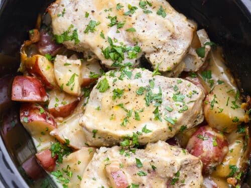 Slow cooker ranch on sale pork chops