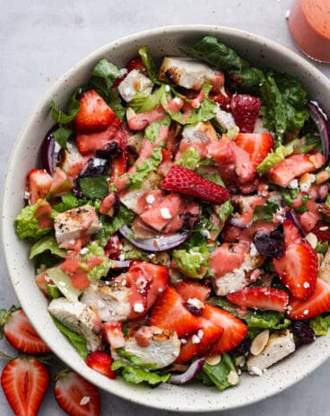 Amazing Strawberry Avocado Spinach Salad - 77