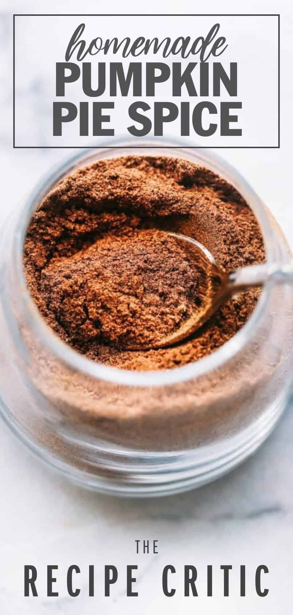 Homemade Pumpkin Pie Spice The Recipe Critic